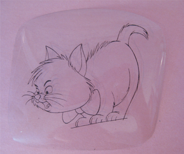 Aristocats cel of angry Toulouse