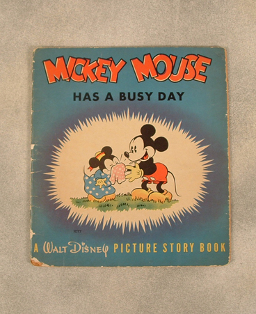 Mickey Mouse Has A Busy Day book