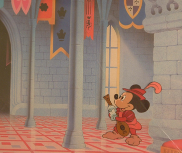 Cel of Mickey as the Brave Little Tailor