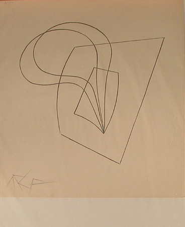 Jean Arp litho signed in pencil