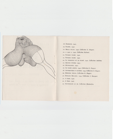 Cephalopode illustration inside catalogue