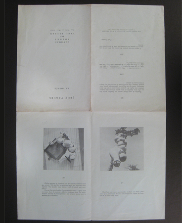 Poems with photo illustrations by Hans Bellmer