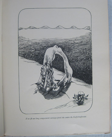Illustration from Mourir Pour la Patrie book by Marcel Jean