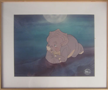 The Land Before Time cel