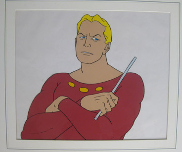 Flash Gordon head and shoulders cel