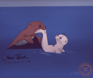 The White Seal production cel