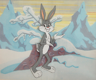 Bugs Bunny production cel