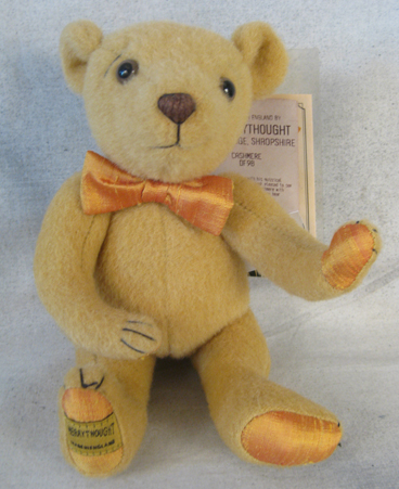 Merrythought cashmere and silk teddy bear