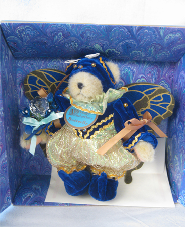 Muffy Vanderbear in butterfly costume, mint in box
