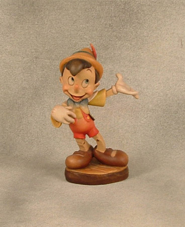 Anri 6 inch Pinocchio carved wooden figure