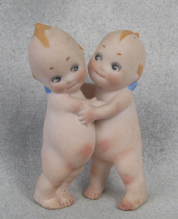 4.5 inch Antique All Bisque Heubach Boy Character Doll
