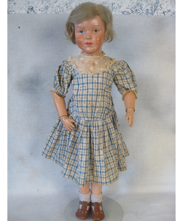 Schoenhut 19 inch jointed wooden doll