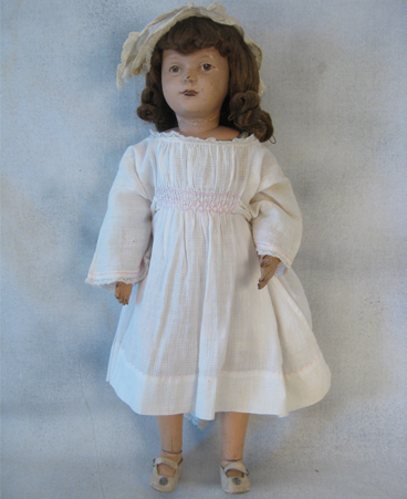 Schoenhut 19 inch jointed wooden doll