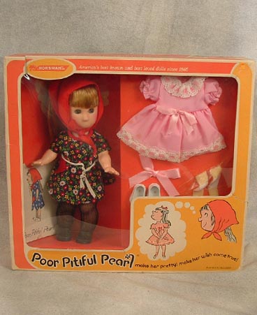 Horsman Poor Pitiful Pearl 11 inch doll