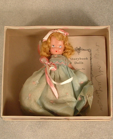 Nancy Ann Storybook Sugar & Spice with ribbons