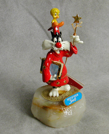Ron Lee Sylvester & Tweety figurine