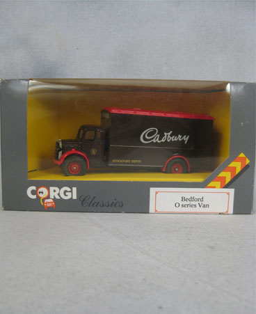 Corgi Bedford O Series Cadbury Van in box