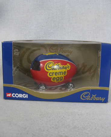 Corgi Cadbury's Creme Egg Car in box