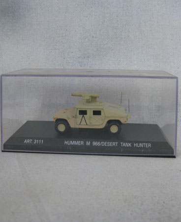 Corgi Hummer M966/Desert Tank Hunter in display box