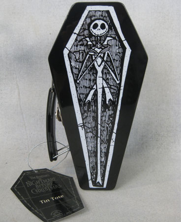 Jack's tin coffin lunchbox