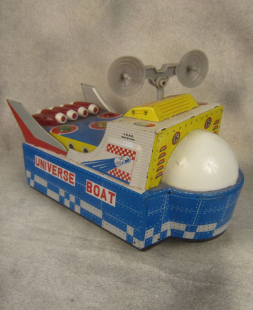 Tin toy Universe Boat