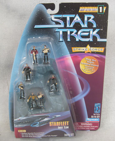 Starfleet Away Team minifigures