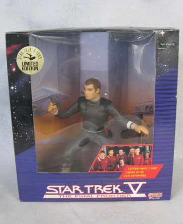 Captain Kirk Final Frontier figure in original box