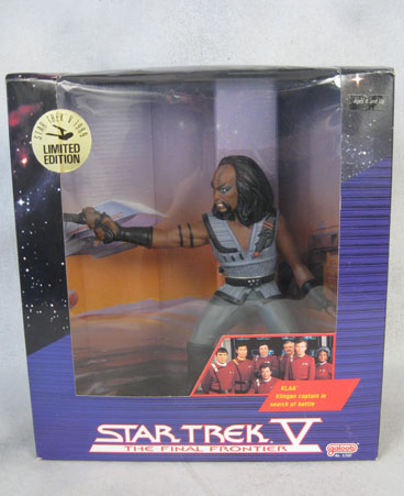 Star Trek V Klingon collectible figure