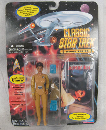 Star Trek: The Mortion Picture Lt. Uhura action figure, mint on card