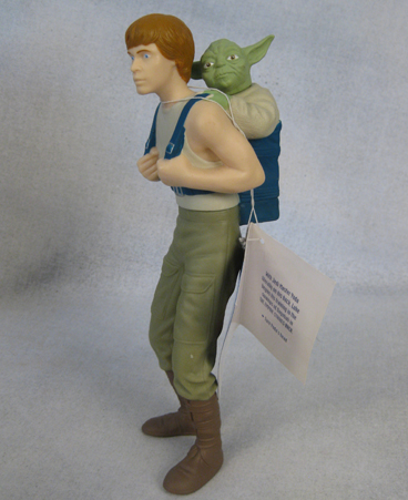 10 inch vinyl Luke in Jedi training figure