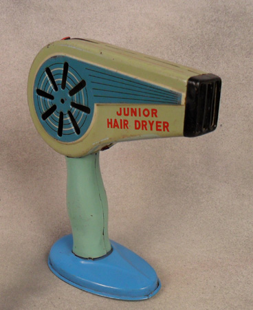 Tin 'Junior Hair Dryer' toy