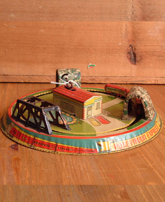 Marx 'Honeymoon Train' tin toy