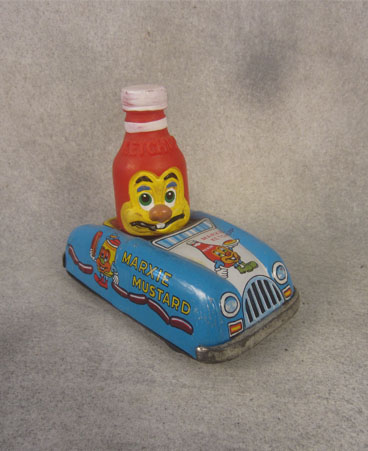 Marx ketchup car friction toy